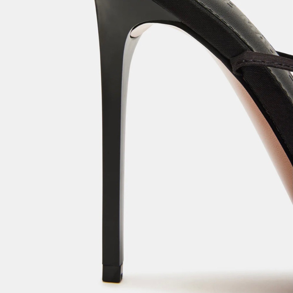 Steve Madden “Sarabell” (New in Box), Posh Black Stiletto Heels.